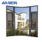 Guangdong NAVIEW κάθετες Casement αλουμινίου παράθυρα και πόρτα αλουμινίου διπλής τοποθέτησης υαλοπινάκων προμηθευτής