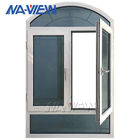 Guangdong NAVIEW διπλά μετριασμένα Casement αργιλίου γυαλιού παράθυρα προμηθευτής