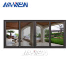 Guangdong NAVIEW κατοικημένος μονωμένος εσωτερικό υψηλός - συρόμενη πόρτα γυαλιού ποιοτικού αργιλίου για τα γραφεία Diy προμηθευτής