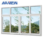 Guangdong NAVIEW Παναμάς 4Mm ενιαίο γλιστρώντας παράθυρο αργιλίου γυαλιού άσπρο προμηθευτής