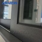 Guangdong NAVIEW μεγάλο μαύρο γλιστρώντας παράθυρο παραθύρων αργιλίου γλιστρώντας με το πλέγμα προμηθευτής