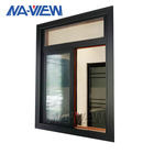 Guangdong NAVIEW μαύρη κατακόρυφος αργιλίου που γλιστρά το διπλό κρεμασμένο παράθυρο προμηθευτής