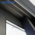 Guangdong NAVIEW μαύρη κατακόρυφος αργιλίου που γλιστρά το διπλό κρεμασμένο παράθυρο προμηθευτής