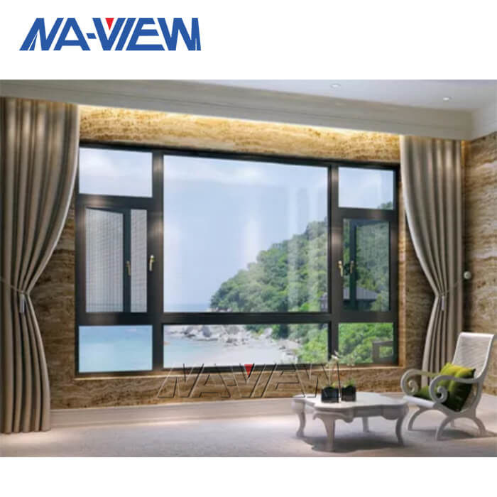 Ενέργεια - Casement γυαλιού αποταμίευσης διπλό παράθυρο πορτών αργιλίου με το σύστημα Superhouse προμηθευτής