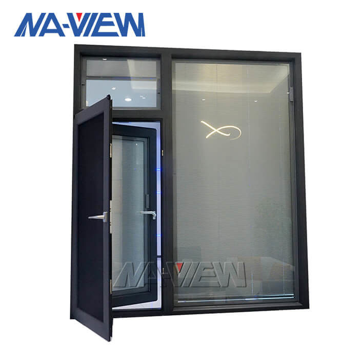 Casement αργιλίου κατασκευαστών κατοικημένο αδιάβροχο παράθυρο με την οθόνη μυγών προμηθευτής